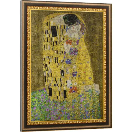 Trefl Puzzle - ArtFrame PuzzloRama - Gustav Klimt: Polibek - 500 dílků