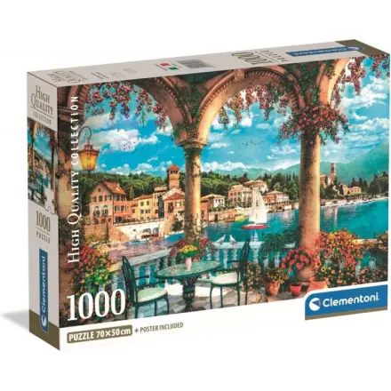 CLEMENTONI Puzzle Výhled na jezero Como 1000 dílků 166221