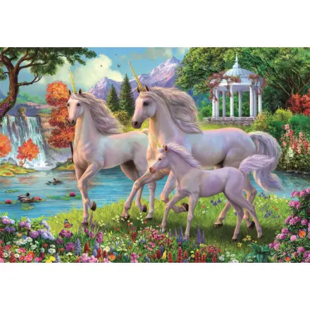 Clementoni - Puzzle 180 Super Jednorožci u vodopádu