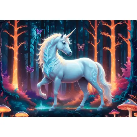 Trefl Puzzle - Mystický jednorožec - 1000 dílků