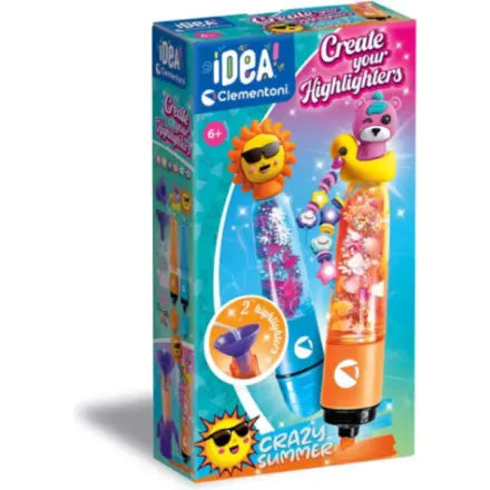 Clementoni crazy chic mini továrna na zvýrazňovače crazy summer