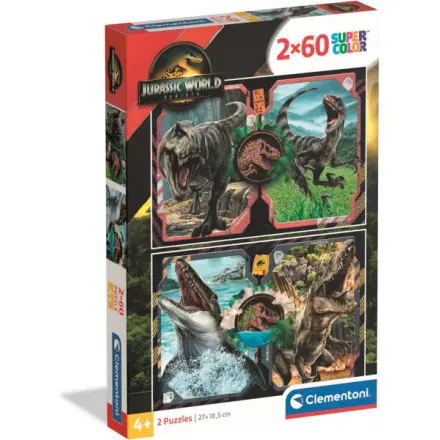 Clementoni puzzle 2X60 Jurský svět