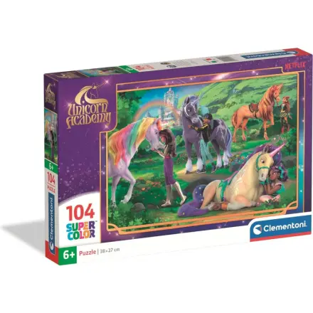 Puzzle Akademie jednorožců: Objetí 104 dílků