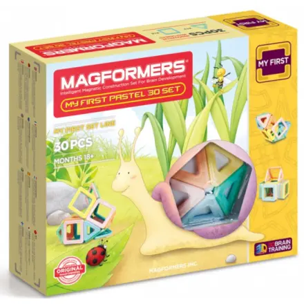 Magformers - Můj první Pastelle, 30 dílků