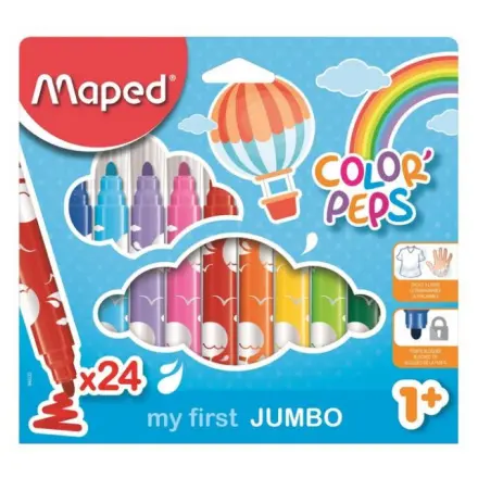 MAPED Fixy Color'Peps Early Age Jumbo 24ks 25670