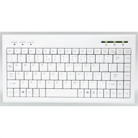 EXACTGAME AMEI AM-K2001W/Drátová USB/CZ layout/Bílá, AMEI AM-K2001W