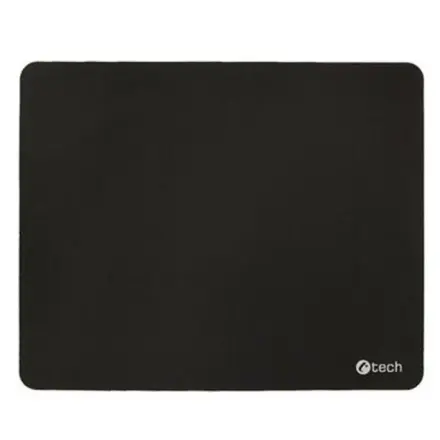 Podložka pod myš C-TECH MP-03BK, textilní, 220x180mm, černá
