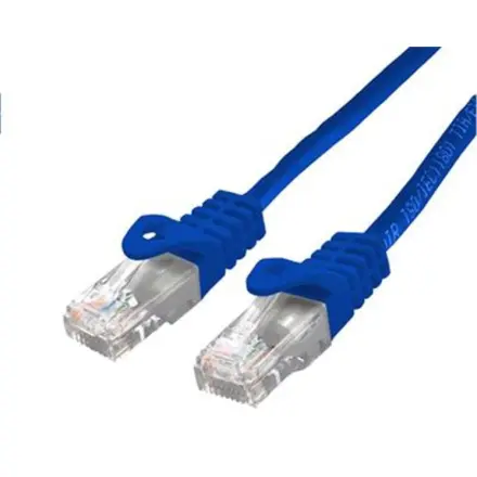 C-TECH Kabel patchcord Cat6, UTP, modrý, 1m