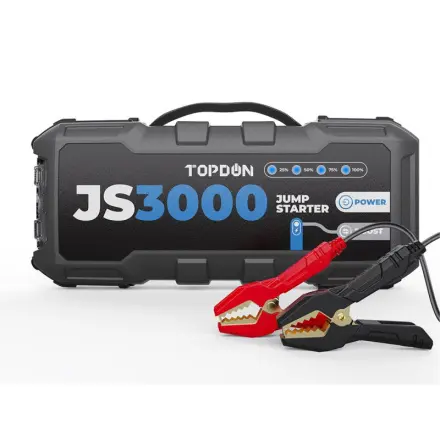 TOPDON Car Jump Starter JumpSurge 3000, 24 000 mAh