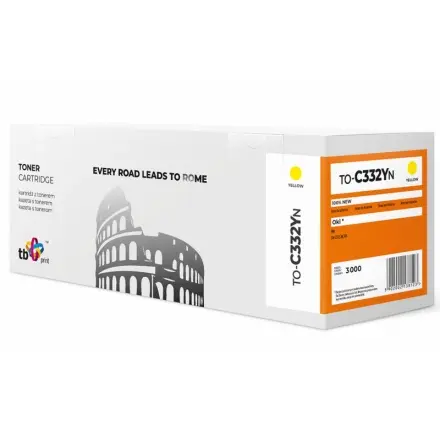 Toner TB kompatibilní s OKI C332 TO-C332YN YE