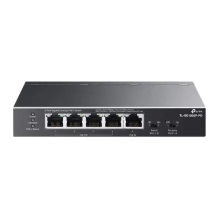 TP-Link TL-SG1005P-PD Gb 1xPoE++ 4xPoE+ Switch, TL-SG1005P-PD