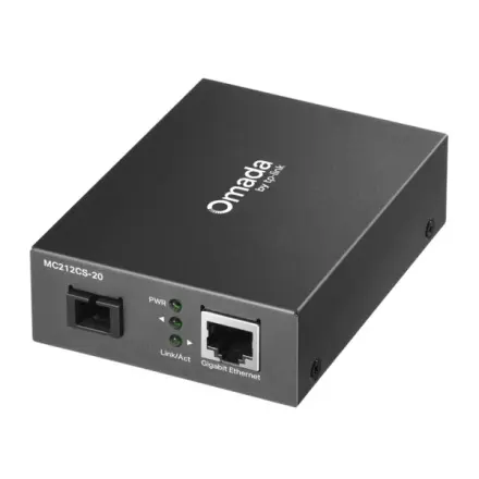 TP-Link MC212CS-20 Omada Gigabitový WDM média konvertor