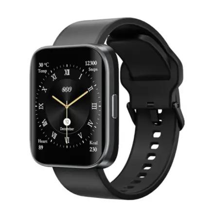 QCY Smartwatch Urban GS (S9), černé, S9 black Urban GT