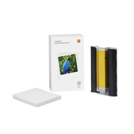 Xiaomi Mi Portable Photo Printer Instant 1S Paper 40x3 BHR6756GL