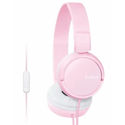SONY stereo sluchátka MDR-ZX110AP, růžová