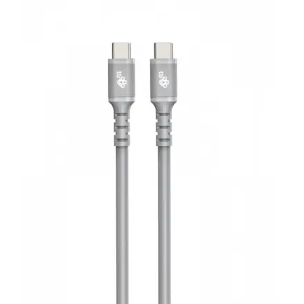 TB TOUCH TB USB-C kabel šedý 60W 1m, AKTBXKUCC2SI10G