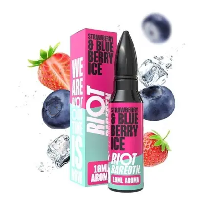 Riot BAR EDTN - S&V - Strawberry & Blueberry ICE - 10ml