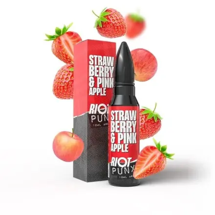 Příchuť Riot Squad - PUNX - Jahoda a růžové jablko 10ml SnV