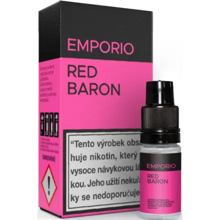 e-liquid Emporio Red Baron 10ml Obsah nikotinu: 3 mg