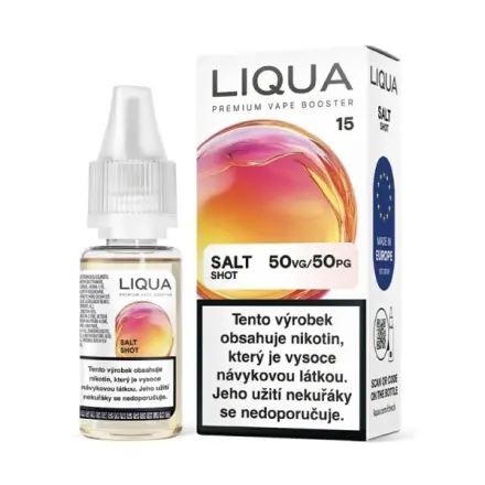 Liqua SALT SHOT - 50VG/50PG - 15mg - 10ml