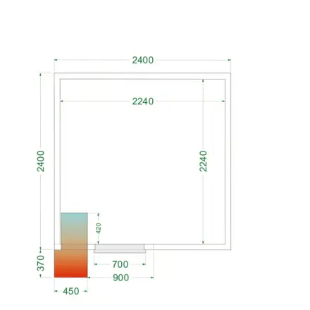 Tefcold CRPF2424