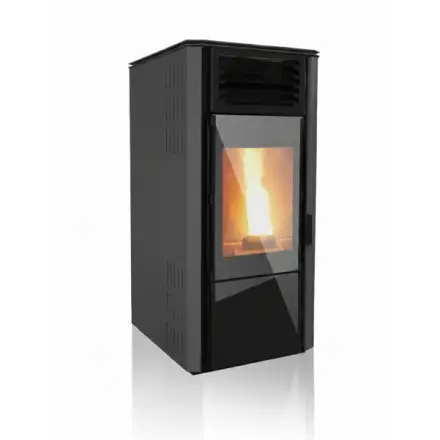 Kamna na pelety VERSO VPBS 10 Design, WiFi, grey, 7290