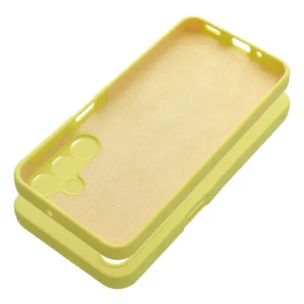 Forcell Case for Samsung A16 5G / A16 4G Silicone 2mm yellow 296406
