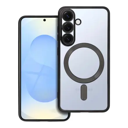 Forcell Case for Samsung S25 Electro Mag Cover compatible with MagSafe black 297023