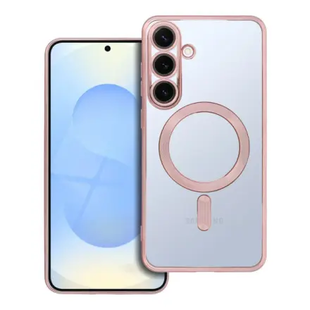 Forcell Case for Samsung S25 PLUS Electro Mag Cover compatible with MagSafe gold-rose 297039