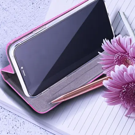 Forcell SENSITIVE Book case for XIAOMI Redmi 14C light pink 297999