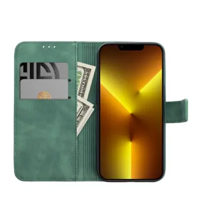 Forcell TENDER Book Case for XIAOMI Redmi 14C green 298003