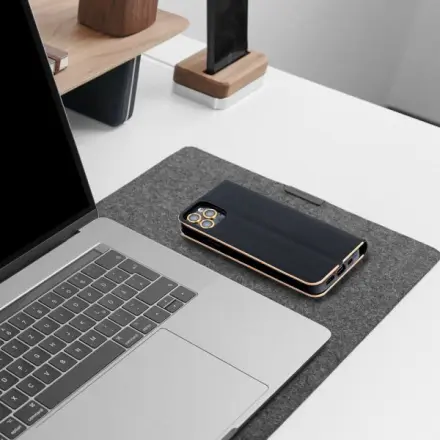 Forcell LUNA Book Gold for Xiaomi Redmi 14C black 298006