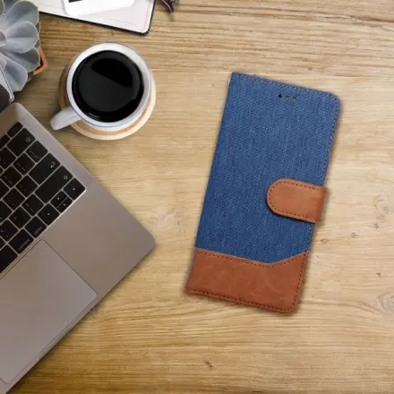 Forcell JEANS Book for Xiaomi Redmi 14C blue 298016