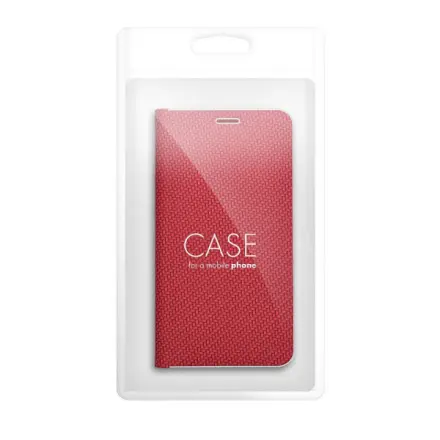 Forcell LUNA Book Carbon for SAMSUNG A36 5G red 299101
