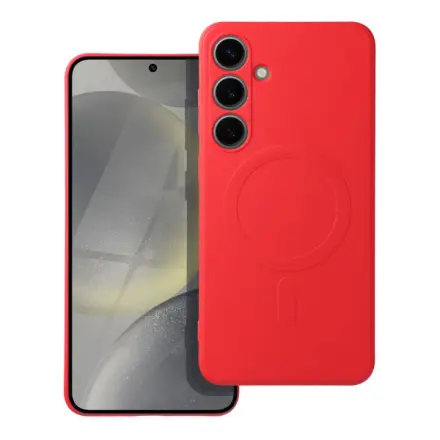 Forcell SILICONE MAG COVER case compatible with MagSafe for SAMSUNG A36 red 299742