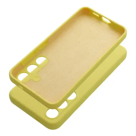 Forcell Case for Samsung A56 5G Silicone 2mm yellow 299792