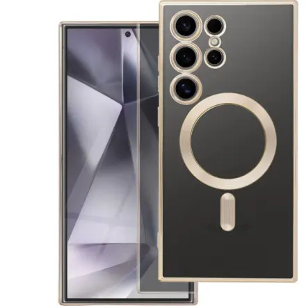 Forcell Case for Samsung A26 Electro Mag Cover compatible with MagSafe gold 299826