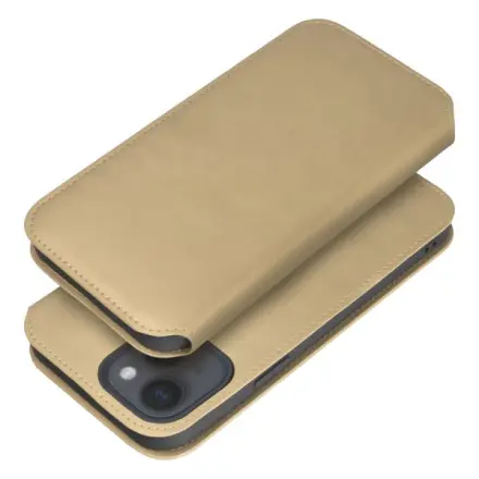 Forcell DUAL POCKET Book case for SAMSUNG A26 gold 300108