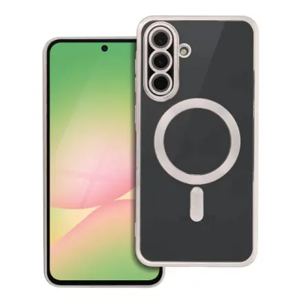 Forcell Case for Samsung A56 Electro Mag Cover compatible with MagSafe titanium 300860
