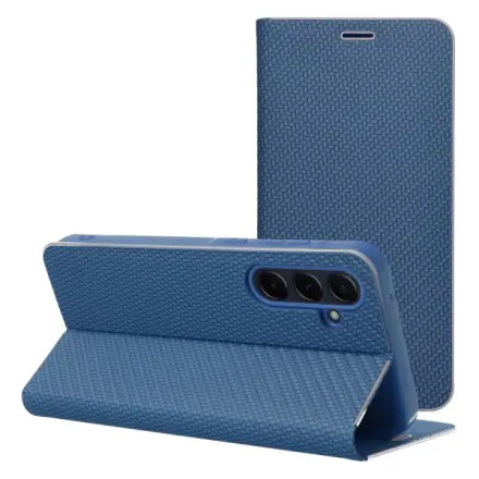 Forcell LUNA Book Carbon for Samsung A17 carbon blue 5903396411120