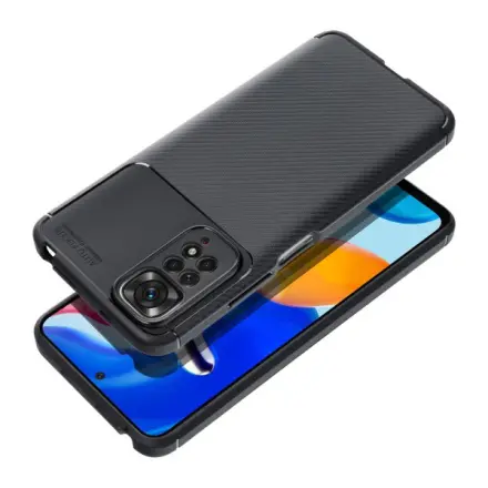 Forcell Case for Xiaomi Redmi Note 14 PRO 4G Carbon Premium black 303380