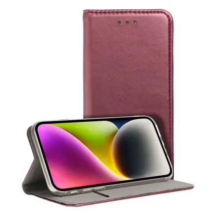 Forcell SMART MAGNETO Book case for SAMSUNG A17 burgundy 307877