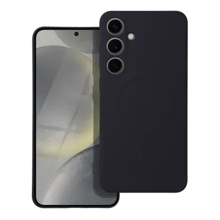 Forcell SILICONE MAG COVER case compatible with MagSafe for SAMSUNG A17 black 307894