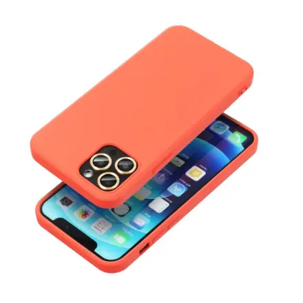 Forcell SILICONE case for SAMSUNG A37 5G peach 312342
