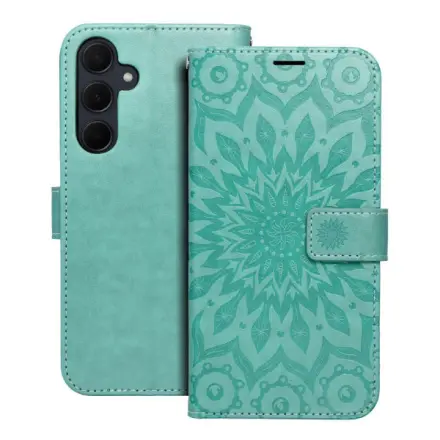 Forcell MEZZO Book case for SAMSUNG A35 5G mandala green 599364