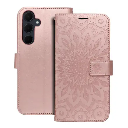 Forcell MEZZO Book case for SAMSUNG A35 5G mandala rose gold 599365