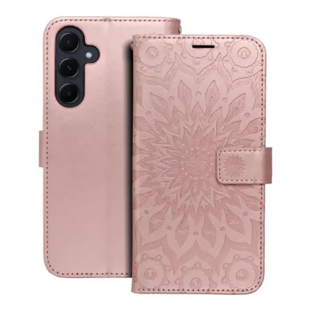 Forcell MEZZO Book case for SAMSUNG A55 5G mandala rose gold 599424