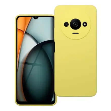 Forcell Case for Xiaomi Redmi A3 4G Silicone 2mm yellow 603413