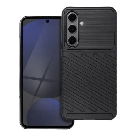 Forcell THUNDER case for SAMSUNG S24 FE black 607701