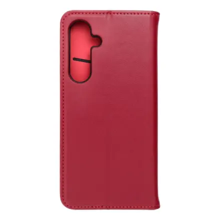 Forcell SMART PRO Book leather case for SAMSUNG S24 FE claret 608049